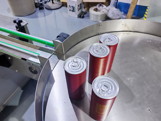 江蘇易拉罐旋蓋封口機(jī)封口效果展示
